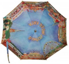Grossansicht in neuem Fenster: Regenschirm 200 Jahre Dingolfinger Kirta